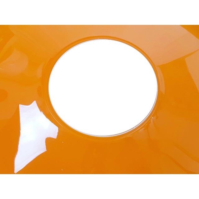Orange Murano Glass Pendant Lamp by Alessandro Pianon for Vistosi, 1961 For Sale - Image 11 of 13