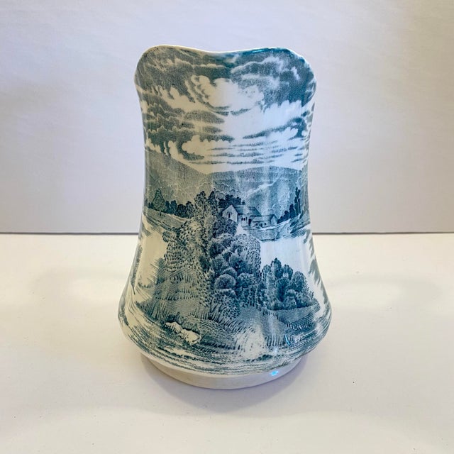 Ceramic 1920s Alfred Meakin Ironstone Soup Pitcher For Sale - Image 7 of 8