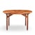 Wood Jens Risom Mid Century Walnut Round Expanding Dining Table With 3 Leaves For Sale - Image 7 of 16