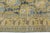 Antique Mahal Rug With Muted Ochre and Indigo Blue Floral Medallions For Sale - Image 4 of 12