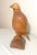 Vintage Hand Carved Wood Folk Art Glass Eye Bird Eagle Sculpture Statue Figure For Sale - Image 10 of 13