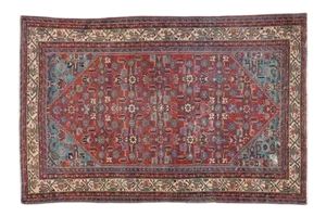 1900s Antique Persian Ferahan Rug
