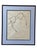 Postmodern 1980s Drawing of Glasses, Framed For Sale - Image 3 of 7