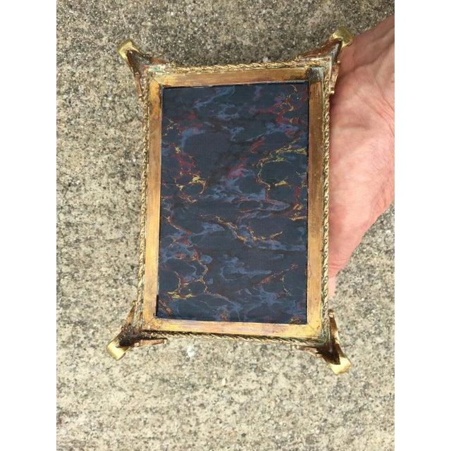 Turquoise Late 19th Century French Champlevé Enamel & Fire Gilt Bronze Metalwork Domed Top Jewel Box For Sale - Image 8 of 9