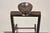 Antique American Primitive Mahogany Handmade Wool Winder Spool Thread Stand For Sale - Image 4 of 10