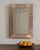 Blush 1940-1949 Italy Warm Blush Pink Carved Wood Mirror For Sale - Image 8 of 8