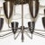 Contemporary Early 21st Century Marcelo Bessa Bronze Finish Reflector Shade Chandelier For Sale - Image 3 of 13