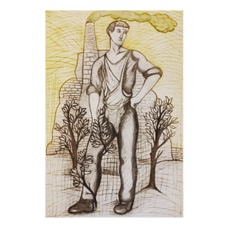 Lavoratore, Circa 1990 Sandro Chia For Sale