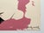 Rose Andy Warhol Vintage 1986 Limited Edition Large Fine Art Lithograph Print " Princess Caroline of Monaco " 1983 For Sale - Image 8 of 12