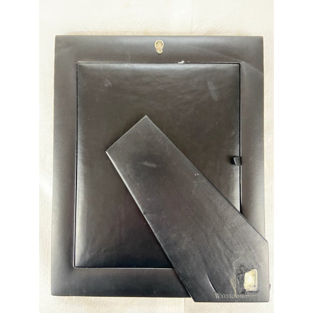 Wood Vintage Waterford Silver Plate Frame For Sale - Image 7 of 8