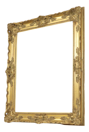 Large Baroque Classic Wooden Gold Frame