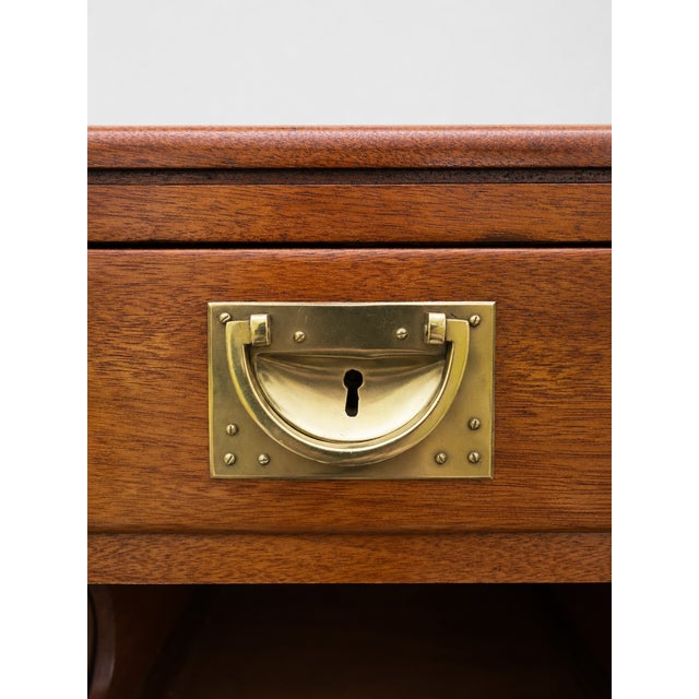 Art Nouveau Gentleman's Desk by Julius & Josef Herrmann for Architect Maximilian Rossipaul, Vienna, Austria, 1911 For Sale - Image 4 of 13