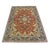 Antique Persian Tabriz Wool 3x5 Red & Navy Handmade Area Rug #1143878 For Sale - Image 4 of 12