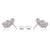 Not Yet Made - Made To Order Contemporary Openwork Radiant Moissanite Cluster Stud Earrings, 2 Pieces For Sale - Image 5 of 12
