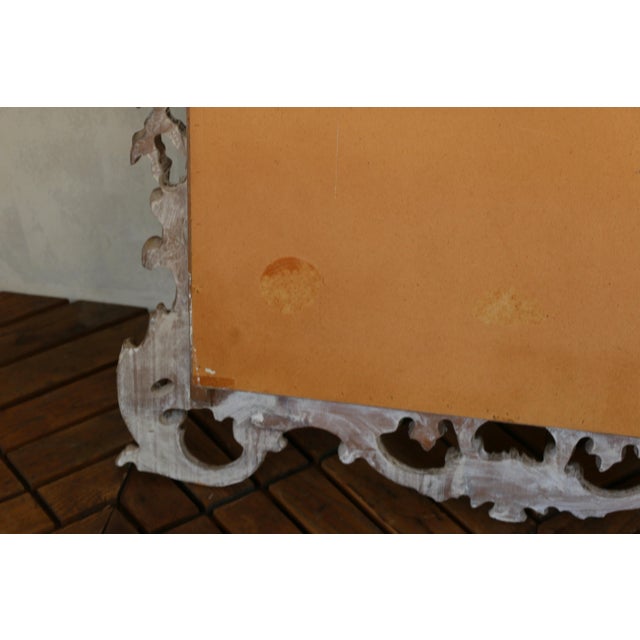 Vintage La Barge Italian Rococo Style Carved Wall Mirror, Circa 1970s For Sale - Image 17 of 18