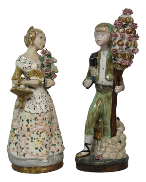 Porcelain Figurines by Ramón Inglés, 1970s, Set of 2