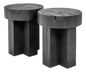 Kurai Stool by Deevie Vermetten for Fermetti