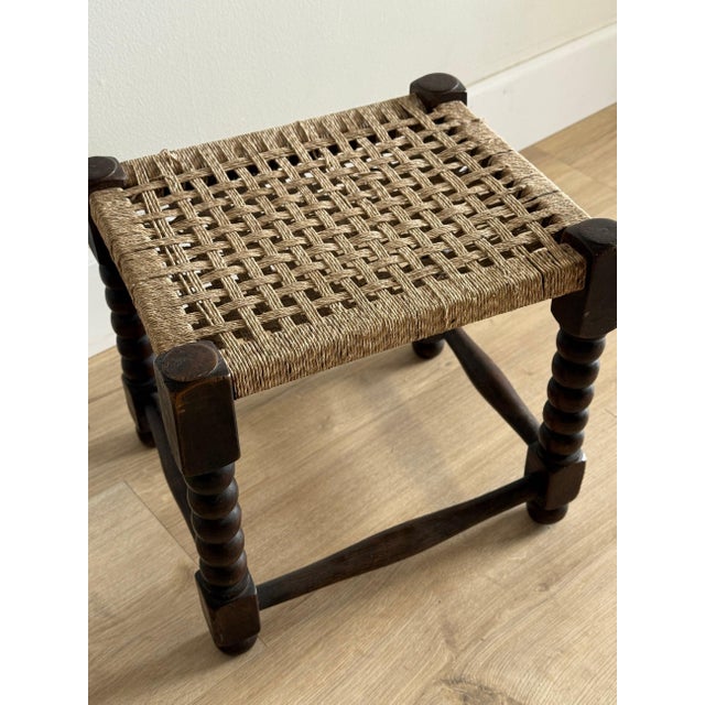 19th Century Antique English Stool For Sale - Image 5 of 5