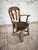 Dutch Brutalist Oak Armchair with Leather Seat, 1970s For Sale - Image 15 of 16