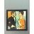 Wood Vintage Abstract Expressionist Figurative Painting For Sale - Image 7 of 13