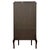 Gold Antique Early 20th Century French Mahogany Display Vitrine Cabinet For Sale - Image 8 of 11