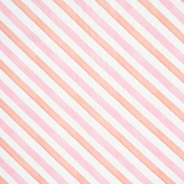 Not Yet Made - Made To Order Sample - Schumacher Seaside Stripe Indoor/Outdoor Fabric in Sorbet For Sale - Image 5 of 5
