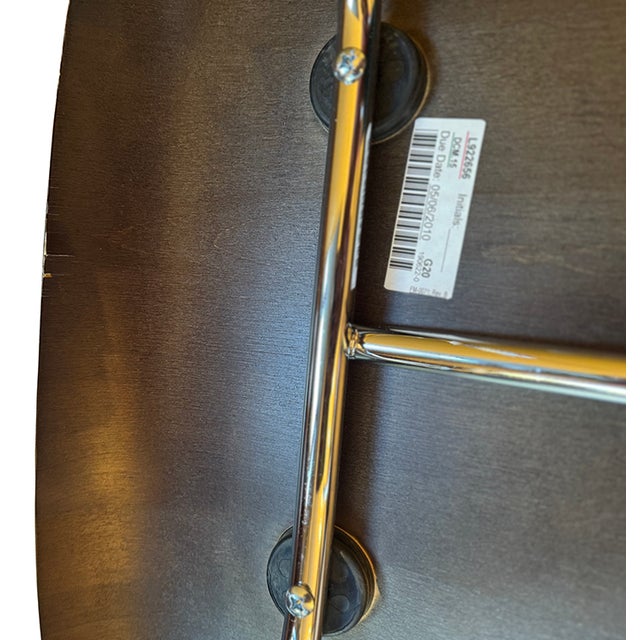 Eames Molded Plywood Dining Chair Metal Base For Sale - Image 12 of 12