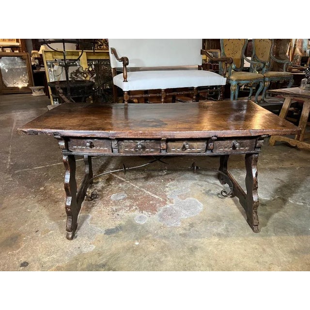 Walnut Desk - 17th Century Spanish Desk For Sale - Image 13 of 13