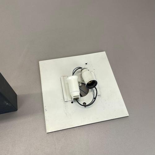 White Cubic Wall Light by Charlotte Perriand for Cosack, Germany, 1960s For Sale - Image 8 of 16