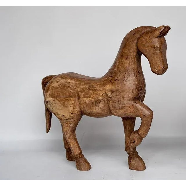 Prancing Horse Wooden 1960s For Sale - Image 13 of 13