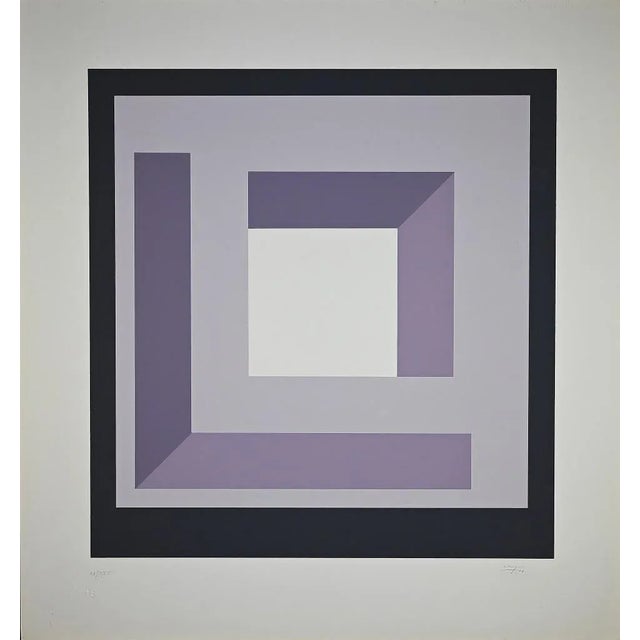 Square composition is an original screen print on cardboard realized by nato frascà in 1974. Hand-signed and dated by the...