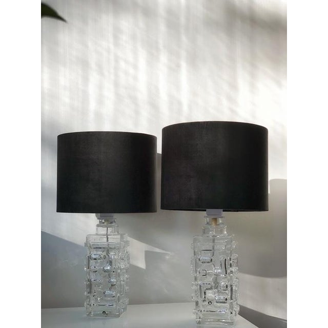 Gold Swedish Pukeberg Table Lamps, 1960s, Set of 2 For Sale - Image 8 of 11
