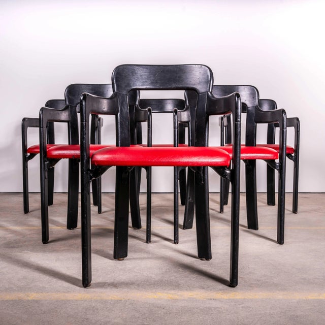 Black Ebonised Upholstered Armchair by Bruno Rey, 1970s For Sale - Image 8 of 9