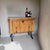 Mid-Century Modern Mid‑Century French Bamboo Drinks Cabinet on Cast Iron Legs, 1950s For Sale - Image 3 of 12