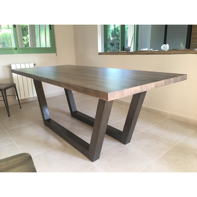 2010s 21st Century Wrought Iron Set of Patio Dining Set For Sale - Image 5 of 13