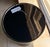 Contemporary Port 68 Black Leather and Nickel End Table For Sale - Image 3 of 5