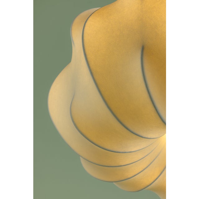 Mitzi Keilah 23.5 in. 1 Light Pendant in Aged Brass Finish For Sale - Image 11 of 12
