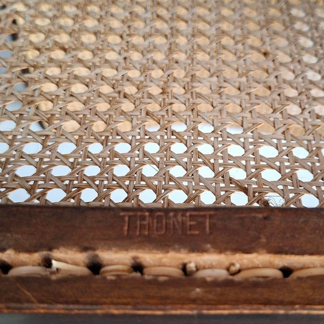 Vintage 413/2F Chair by Josef Frank for Thonet, 1930s For Sale - Image 10 of 11