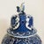 Ceramic Delft Blue Covered Vase from Boch For Sale - Image 7 of 10