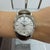 Silver Vintage Rolex Oyster Perpetual 34mm 1002 Silver Dial Stainless Steel Watch For Sale - Image 8 of 8