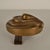 Round Push and Pull Door Handle in Bronze with Curvaceous Relief, 1970s For Sale - Image 4 of 13
