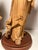 Brown 1940s Republic Era Chinese Hand Carved Wood Immortals Statues- Set of 4 For Sale - Image 8 of 12