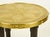 Wood Viennese Secessionist Brass and Ebonized Oak Table For Sale - Image 7 of 11