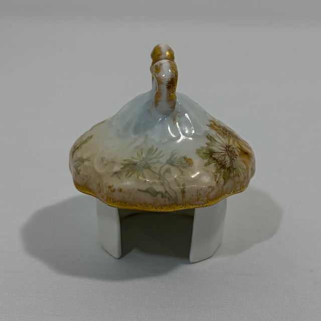 Antique L. Sazerat Limoges Floral Porcelain Tea Pot For Sale - Image 13 of 15