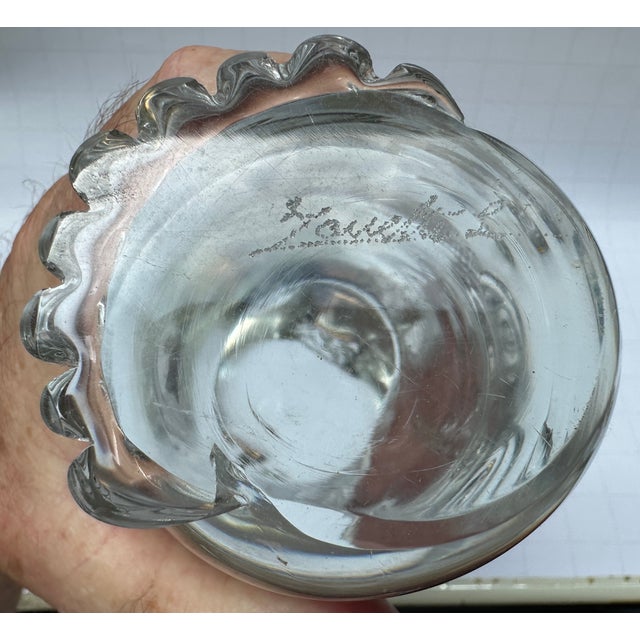 Italian Licio Zanetti Art Glass Owl Paperweight Figurine For Sale In Philadelphia - Image 6 of 7