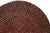 Late 20th Century Late 20th Century Round Woven Raffia Placemats With Basket, Set of 6 For Sale - Image 5 of 5