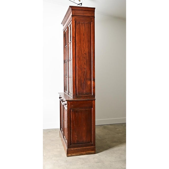 French 19th Century Pine Bibliotheque For Sale - Image 16 of 16