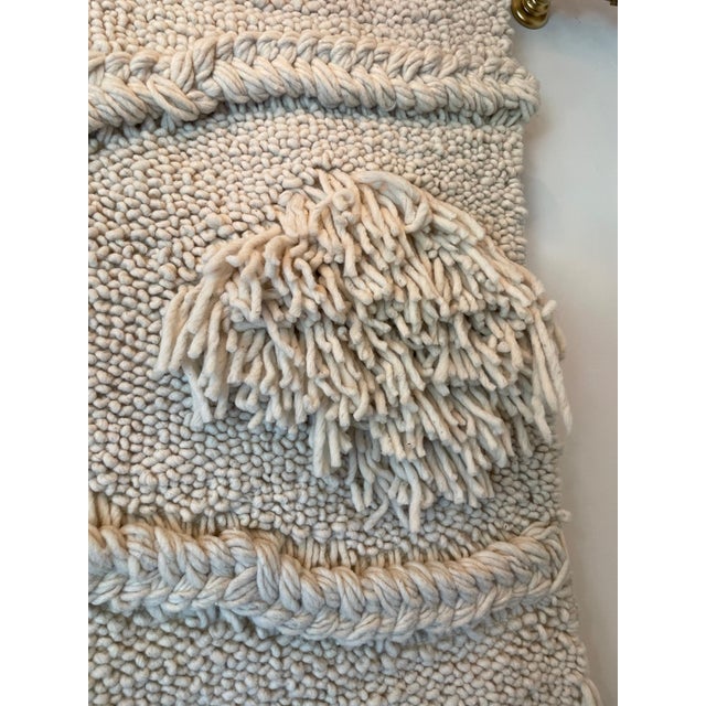 100% Natural Handwoven Wool Tapestry/ Wall Art For Sale - Image 4 of 17