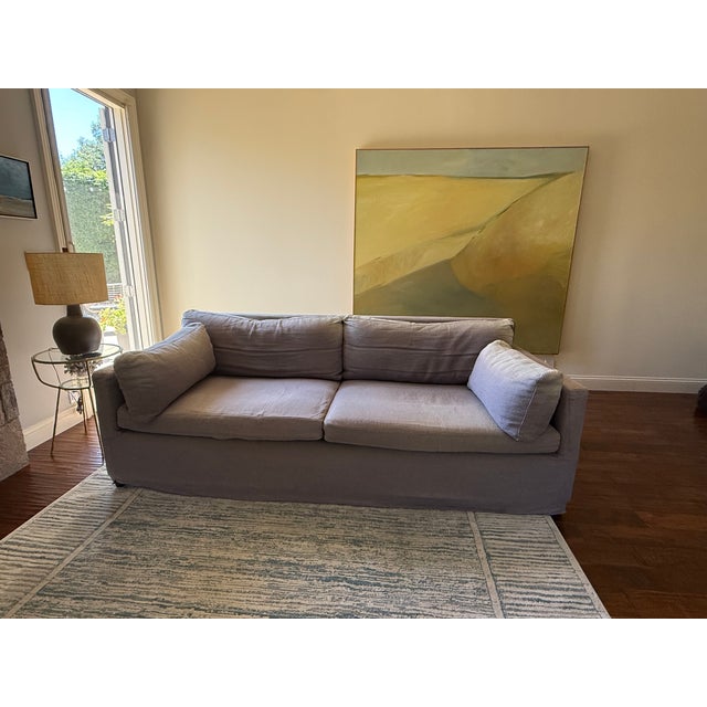 The Louis Sofa from Ruby Livingdesign is a classic slipcovered style. The slipcover is easy to remove and wash in the...