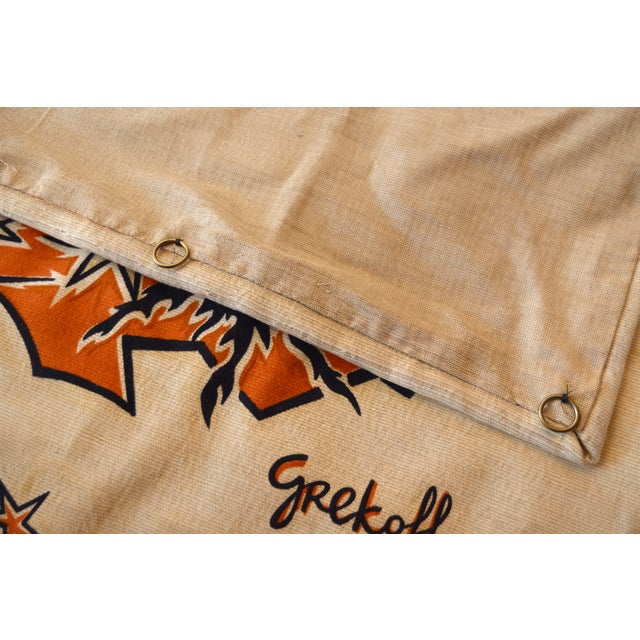 Aries Zodiac Tapestry in Wool by Elie Grekoff for Tanit, Paris, France, 1970 For Sale - Image 6 of 7